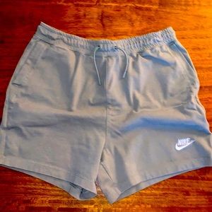 Green nike shorts